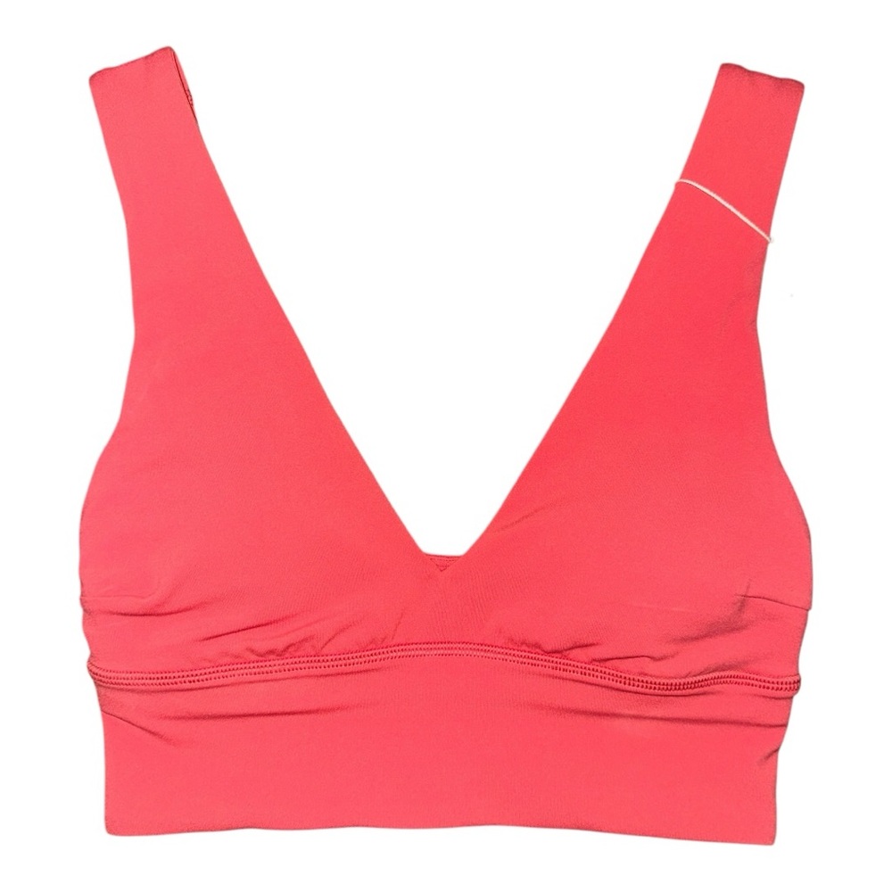 Lululemon Align V-Neck Bra *Light Support, C/D Cup Desert Red Sz 2 NWT - Picture 3 of 5